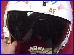 Nam Era Usaf Fighter Pilot's Flight Helmet Vet Pick-up