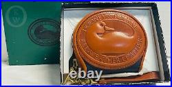 NIBVintageDooney and BourkeRAREAir Force BlueBig Duck Coin Purse21143Y