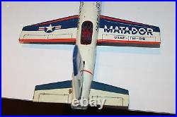 NICE Seldom Seen Tin Bandai Friction Powered USAF Martin Matador Jet Fighter