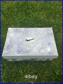 NIKE AIR FORCE 1 CUSTOM PURPLE ALL SHOE SIZES AVAILABLE Fast Shipping