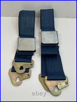 NOS Vintage Aircraft Safety Belt Seat Lap Belt US Military
