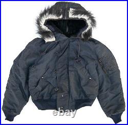 N-2A Heavy Flying Jacket Cold Weather Parka Size Medium