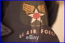 N-3A Extreme Cold Weather J-6279 Air Force Jacket/Parka 1950s era Navy Blue Med