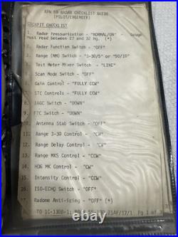 Named USAF Colonel G. F. Shipp Insignia Group with Crew Checklist Book Spectre 16th