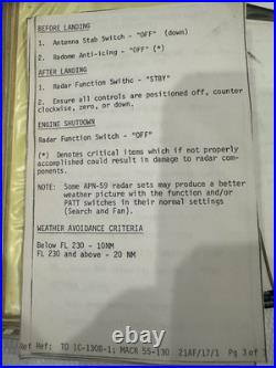 Named USAF Colonel G. F. Shipp Insignia Group with Crew Checklist Book Spectre 16th