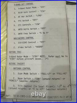 Named USAF Colonel G. F. Shipp Insignia Group with Crew Checklist Book Spectre 16th