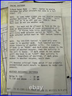 Named USAF Colonel G. F. Shipp Insignia Group with Crew Checklist Book Spectre 16th