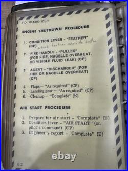 Named USAF Colonel G. F. Shipp Insignia Group with Crew Checklist Book Spectre 16th