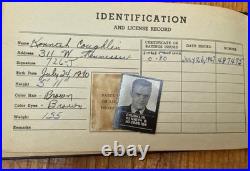 Named USAF Grouping LGB Sterling Wings Log Books Ribbon Mounts Major Collar Pin