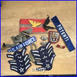 Named Vietnam Era U. S. Air Force Militaria Lot James Jim Potenti