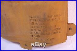 Named Vtg WWII Military B-4 Mae West Life Preserver Air Force Army Pilot 94-3135