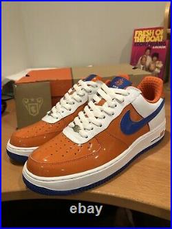 New Nike Air Force 1 One Low Netherland Patent Leather 2006 World Cup Orange 9