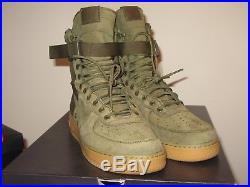 New Nike Mens SF AF1 Special Field Air Force 1 Faded Olive 859202-339 Size 12