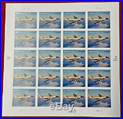 New One (1) Sheet of 20 of AIR FORCE ONE $4.60 US PS Postage Stamps Scott # 4144