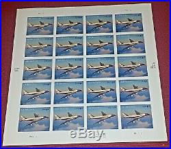 New One (1) Sheet of 20 of AIR FORCE ONE $4.60 US PS Postage Stamps Scott # 4144