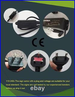 New United States Air Force Neon Sign 24x24 Bar Cave Home Wall Decor Gift