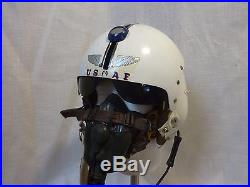 Nice USAF HGU-2/P Flight Helmet and Oxygen Mask