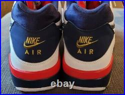 Nike Air Force 180 Barkley 1992 Olympic USA Dream Team Gold Navy Size 13