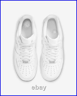 Nike Air Force 1'07' Triple White New Women's Size 5-9.5 DD8959-100 Sneakers