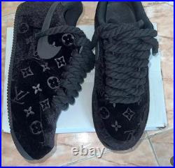 Nike Air Force 1 Custom velvet and matte