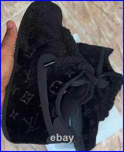 Nike Air Force 1 Custom velvet and matte