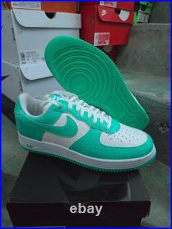 Nike Air Force 1 Low'01 Cracked Leather Menta JA0248-300 Size 11