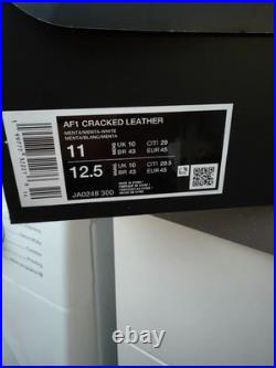 Nike Air Force 1 Low'01 Cracked Leather Menta JA0248-300 Size 11