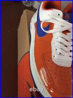 Nike Air Force 1 Low Netherland Patent Leather World Cup Orange Sz 9.5 Clean