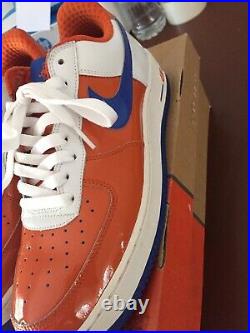 Nike Air Force 1 Low Netherland Patent Leather World Cup Orange Sz 9.5 Clean