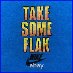 Nike Air Force 3 Take Some Flak Rare Vintage T Shirt USA Rare 80s 90s Rap Music