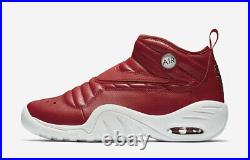 Nike Air Shake NDestrukt Red Dennis Rodman Gym Shoes Max 880869-600 Size 10.5