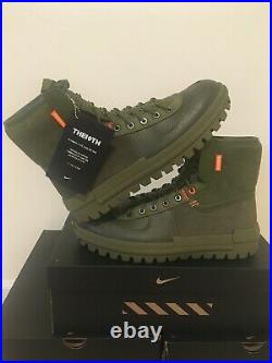 Nike Xarr Medium Olive Green Hiking Work Boots THEIOTH BQ5240-200 Size 10.5