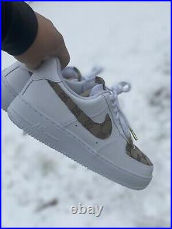Nike air force 1 Custom Authentic (ANY SIZE) Message After Purchase With Size