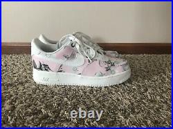 Nike air force 1 low size 8 womens'Floral Rose