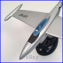 Northrop USAF F-89D Scorpion Fighter Jet All Metal Desktop Model By Bronzart