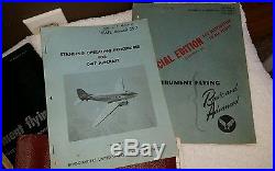 ORIGINAL 1940's -1950's UNITED STATES AIR FORCE PILOTS MANUALS C47Q TB25N