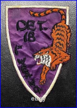 ORIGINAL PATCH USAF US AIR FORCE 18th Detachment 1st Weather Wing Theatre Made