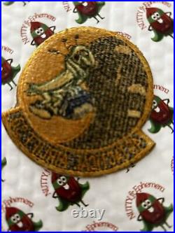 ORIGINAL US AIR FORCE USAF SQUADRON PATCH 48TH TACTICAL AIRLIFT SQDN Rare