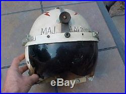 Original Vintage Usaf P4-a Flight Helmet Named