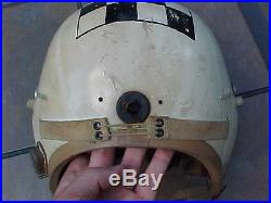 Original Vintage Usaf P4-a Flight Helmet Named