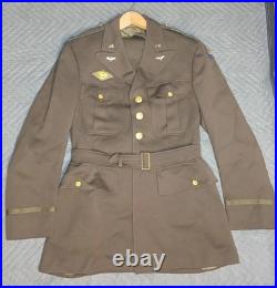 ORIGINAL WWII US ARMY AIR FORCE DRESS JACKET By J. L. Taylor Pants Army Issued