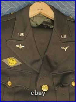 ORIGINAL WWII US ARMY AIR FORCE DRESS JACKET By J. L. Taylor Pants Army Issued