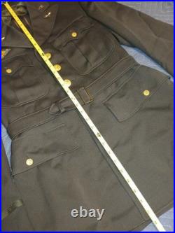 ORIGINAL WWII US ARMY AIR FORCE DRESS JACKET By J. L. Taylor Pants Army Issued