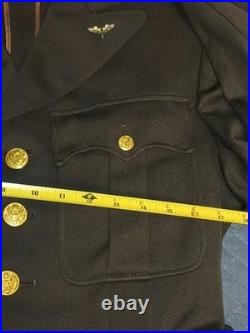 ORIGINAL WWII US ARMY AIR FORCE DRESS JACKET By J. L. Taylor Pants Army Issued