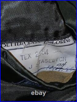 ORIGINAL WWII US ARMY AIR FORCE DRESS JACKET By J. L. Taylor Pants Army Issued