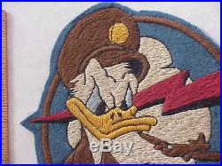 ORIG WWII 13th Air Force Disney Donald Duck 63rd Troop Carrier Squadron Patch