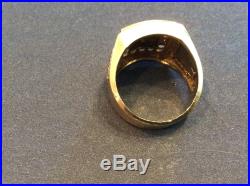 Old Military United States Air Forces Ring, 10k Solid Gold 417
