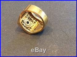 Old Military United States Air Forces Ring, 10k Solid Gold 417