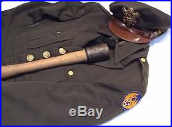 Original 1942 WWII 8th Air Force Dress Jacket Trousers Shirt Cap Officer & More