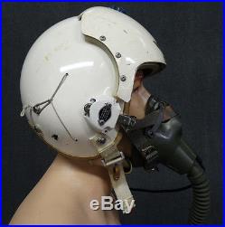 Original 1963 USAF HGU-2A/P Flight Helmet Size Medium & MBU-5/P Oxygen Mask